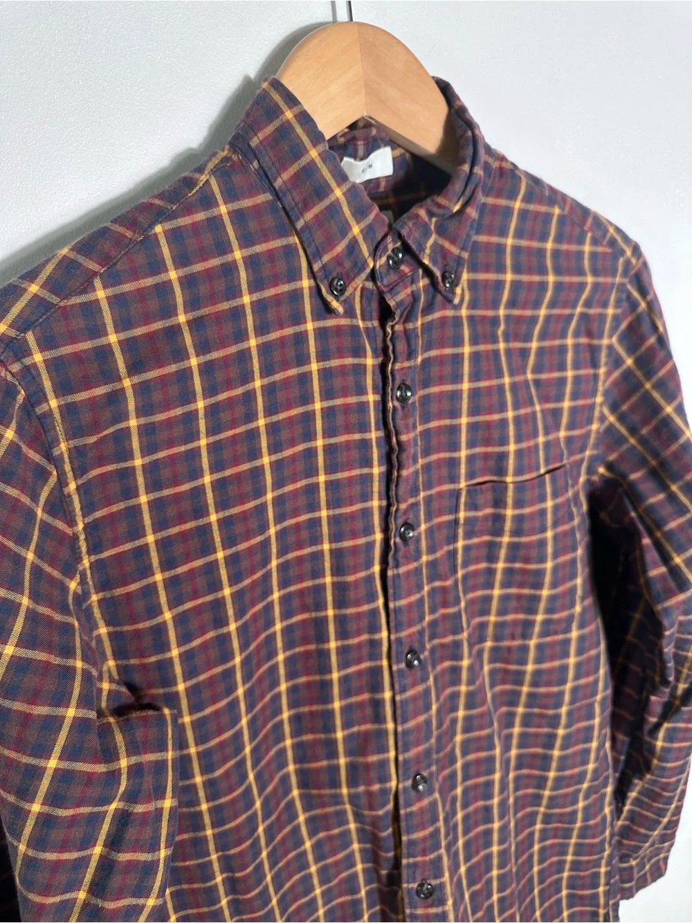 J. Crew Men's Slim Plaid Button-Down Shirt